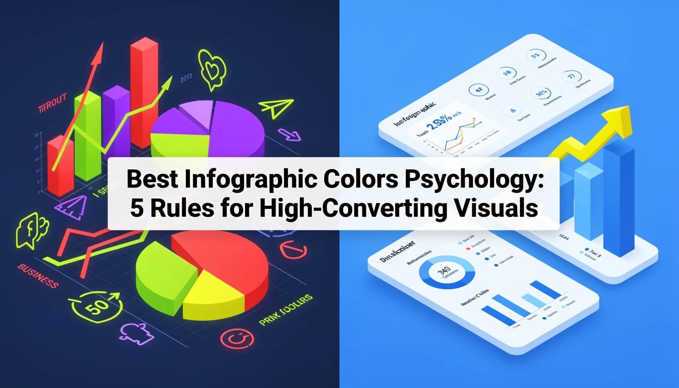 Best Infographic Colors Psychology: 5 Rules for High-Converting Visuals